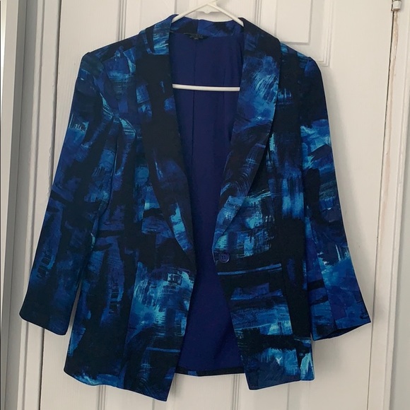 Guess Blue Blazer - Picture 1 of 1